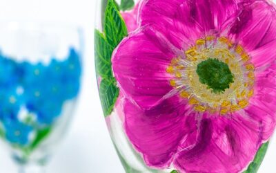 Wine Glass Painting Workshop with Judy Horne